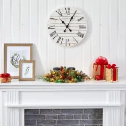 Nearly Natural 24-in Flocked Artificial Christmas Double Candelabrum With 35 Multicolored Lights And Pine Cones -Northlight Holiday Outlet Store GUEST dcbdb444 2b67 4144 80ec d307784a4848