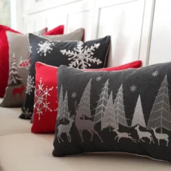 11.5"x18.5" Indoor Christmas Forest Scene Rectangular Throw Pillow - Pillow Perfect 5 11.5"x18.5" Indoor Christmas Forest Scene Rectangular Throw Pillow - Pillow Perfect -Northlight Holiday Outlet Store GUEST e6ed46c3 e45d 42ee 95c1 4688ab07b961