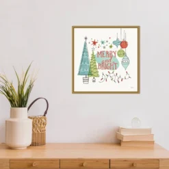 16" X 16" Merry And Bright Christmas Tree Square By Janelle Penner Framed Canvas Wall Art - Amanti Art 9 16" X 16" Merry And Bright Christmas Tree Square By Janelle Penner Framed Canvas Wall Art - Amanti Art -Northlight Holiday Outlet Store GUEST e8b40c1e 7d0c 40c1 bccd 827b7d33bf22