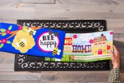 Evergreen Indoor Outdoor Doormat Bundle Set Of 5 - Frame And 4 Welcome Seasonal Inserts Winter Cardinal Halloween Thanksgiving Christmas -Northlight Holiday Outlet Store GUEST f0f33bb2 b1fb 4ef9 88ac 6e6bc3e967ba