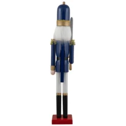 Northlight 48.25" Blue And White Christmas Nutcracker Soldier With Sword -Northlight Holiday Outlet Store GUEST fcb38d08 6fbf 4850 9e23 7bd18dc57ac1